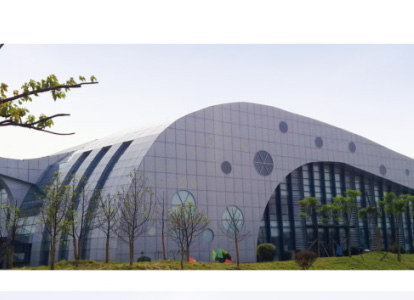 郏县会议中心外景网架工程